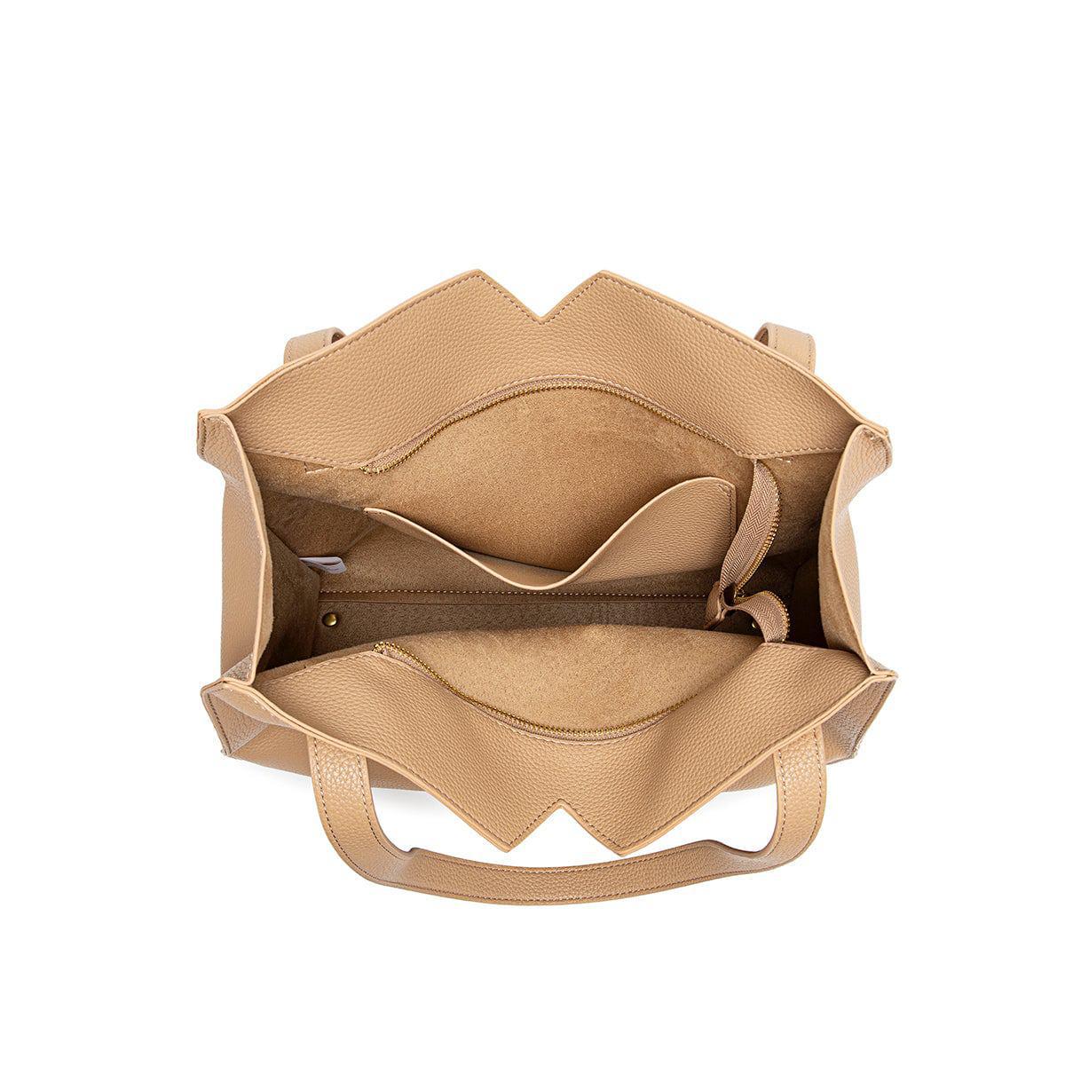 Alicia Tote | Sand Pebbled